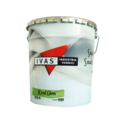 Vernice smalto ad acqua Real Gloss Ivas - Professionale 