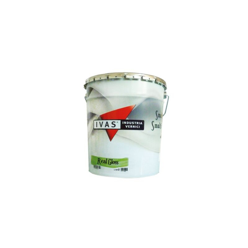 Vernice smalto ad acqua Real Gloss Ivas - Professionale 