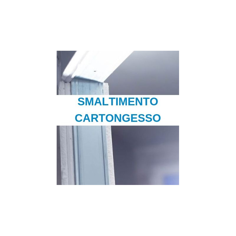 smaltimento cartongesso