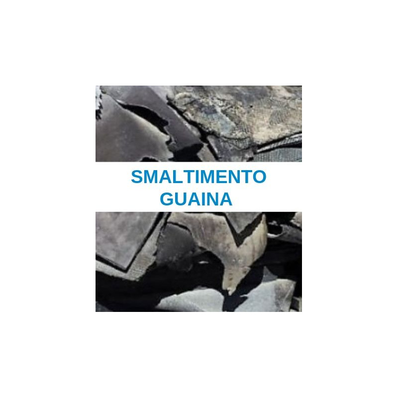 smaltimento guaina bituminosa