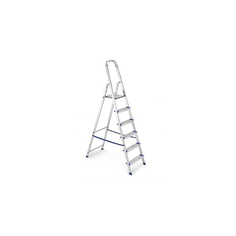 scala alluminio 6 gradini