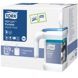 Dispenser Tork Reflex ad estrazione centrale singola Portatile