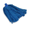 Moppino in tessuto microfibra blu