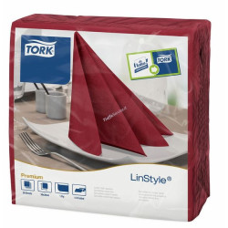 Tovaglioli Tork Airlaid colorati Linstyle-Tov-rosso