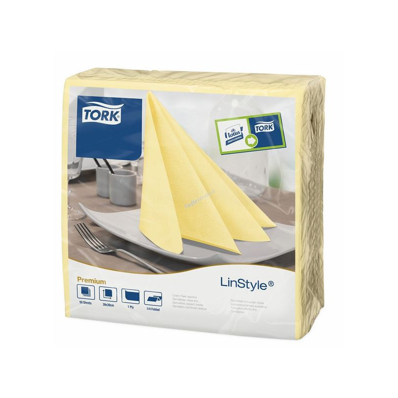 Tovaglioli Tork Airlaid colorati Linstyle-Tov-champ