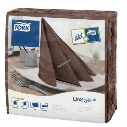 Tovaglioli Tork Airlaid colorati Linstyle-Tov-cacao