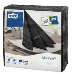 Tovaglioli Tork Airlaid colorati Linstyle-Tov-nero