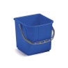 Secchio blu Lt. 25 in moplen confezionato