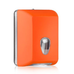 Dispenser LUXURY arancione per carta igienica interfogliata
