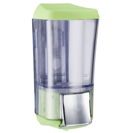 Dispenser KALLA verde per sapone liquido a rimpimento