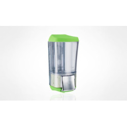Dispenser KALLA verde per sapone liquido a rimpimento