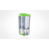 Dispenser KALLA verde per sapone liquido a rimpimento