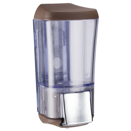 Dispenser KALLA marrone per sapone liquido a rimpimento