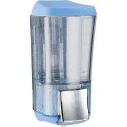 Dispenser KALLA azzurro per sapone liquido a rimpimento
