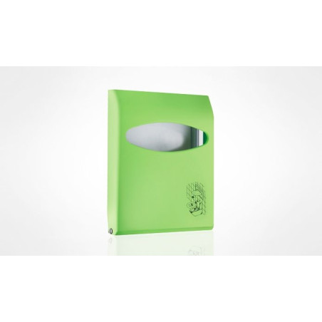 Dispenser Mini verde per carta copriwc
