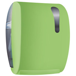 Dispenser carta asciugamani a taglio automatico verde