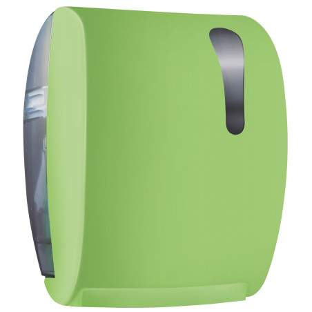 Dispenser carta asciugamani a taglio automatico verde