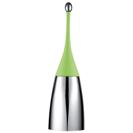 Portascopino verde per bagno a pavimento