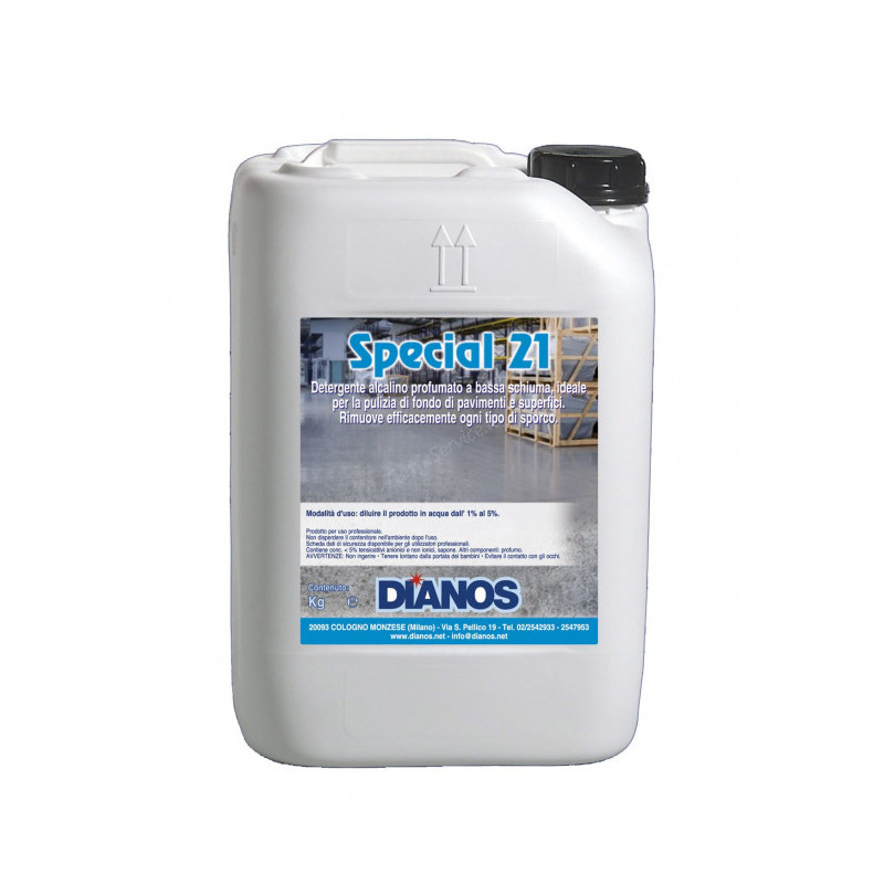 Detergente Special 21 per tutti i tipi di pavimenti