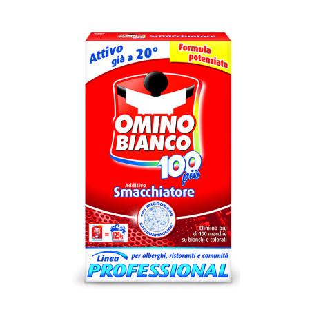 Omino Bianco 100 più additivo smacchiatore