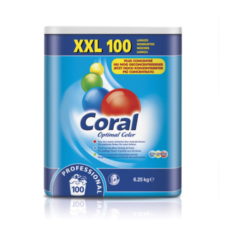 Coral polvere lavatrice professionale