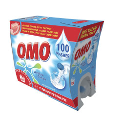 Omo Detersivo Lavatrice Liquido Concentrato 7 lt.