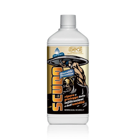Scudo idrorepellente Protettivo ANTI-INFILTRAZIONI di Umidità Tanica 5Lt