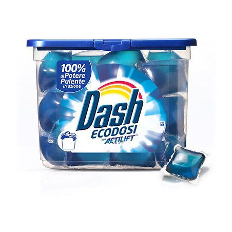 Detersivo lavatrice Dash 40 ecodosi profumazione classica