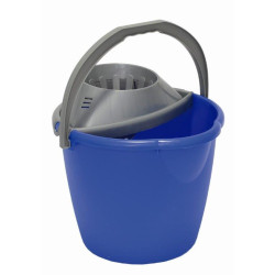 Secchio con strizzatore blu 13 lt