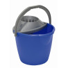 Secchio con strizzatore blu 13 lt