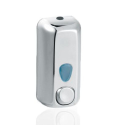 Dispenser sapone liquido a riempiemento crom/tras