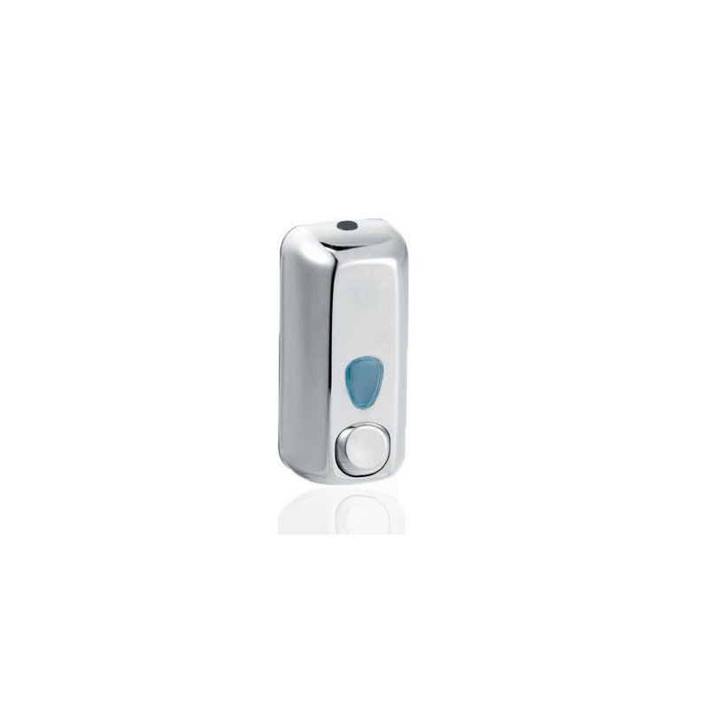 Dispenser sapone liquido a riempiemento crom/tras