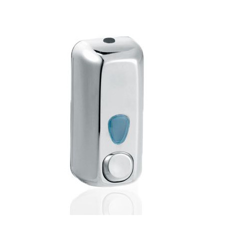 Dispenser sapone liquido a riempiemento crom/tras
