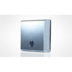 Dispenser Mar Plast carta asciugamani interfogliata a "C" e "V" satin/trasp