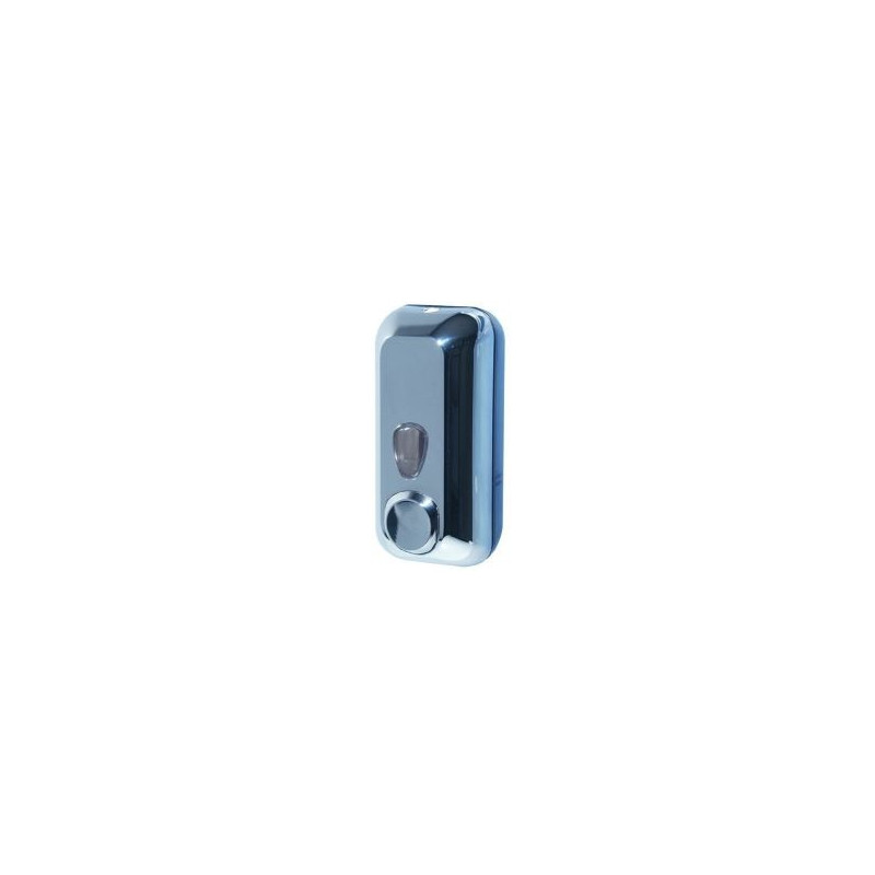 Dispenser sapone liquido a sacca Mar Plast crom/trasparente