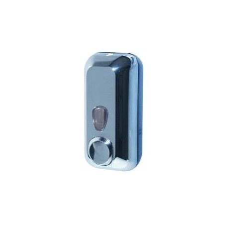 Dispenser sapone liquido a sacca Mar Plast crom/trasparente