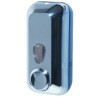 Dispenser sapone liquido a sacca Mar Plast crom/trasparente