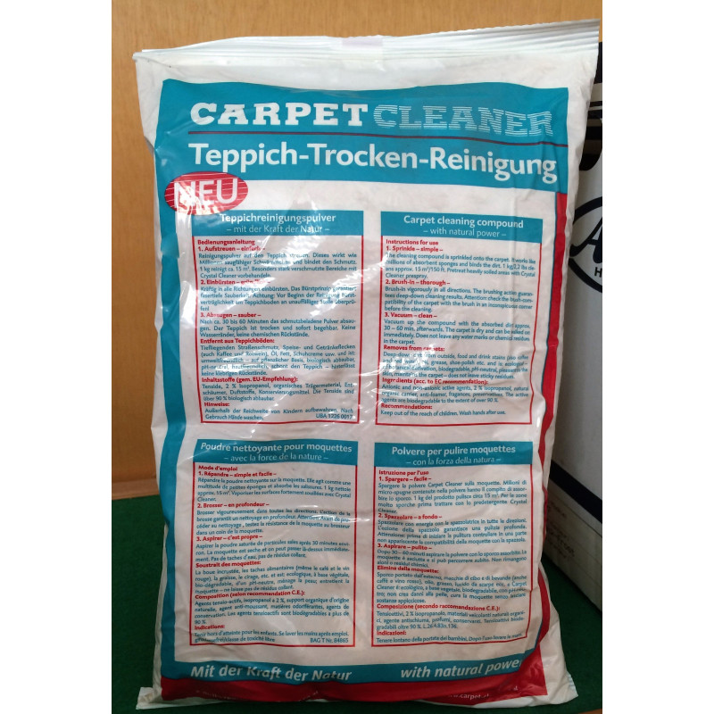  Microspugna in Polvere Carpet Cleaner formato 1Kg