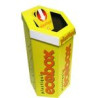 Contenitore ECOBOX RIFIUTI QUI -Giallo  "Plastica"