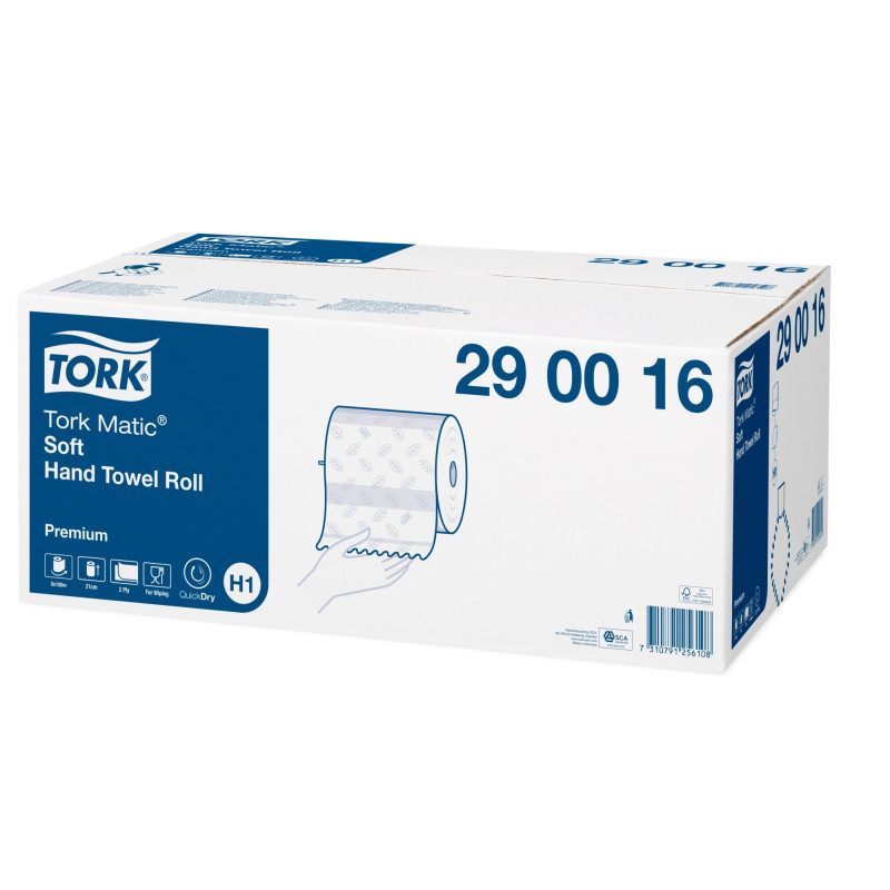 Tork Matic® Asciugamani a Rotolo Soft - QuickDry