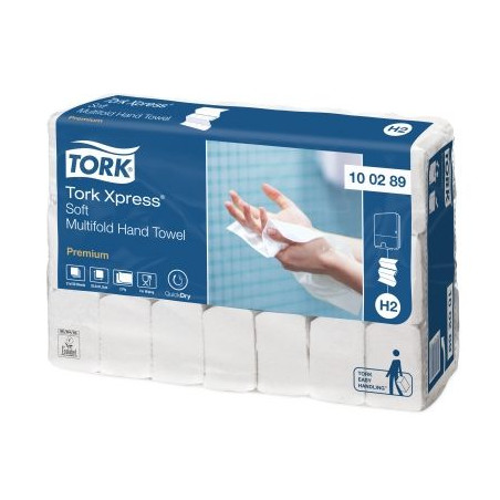 Tork Xpress® Asciugamani piegati a Z Soft  - QuickDry Hybrid