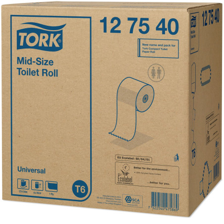 Tork Rotolo Carta Igienica Mid-Size