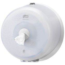 Tork Dispenser Rotolo Carta igienica SmartOne® Mini-Bianco/trasparente