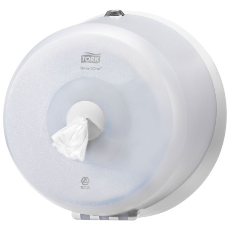 Tork Dispenser Rotolo Carta igienica SmartOne® Mini-Bianco/trasparente