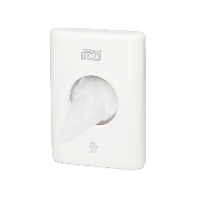 Tork Dispenser Per Sacchetti Igienici-Bianco