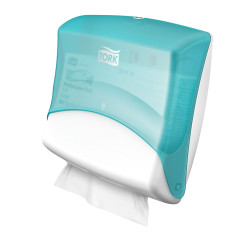 Dispenser Tork per Panni Piegati-Bianco/Azzurro