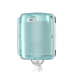 Tork Dispenser ad Estrazione Centrale Maxi -Bianco/Azzurro