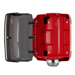 Tork Dispenser ad Estrazione Centrale Maxi -Nero/Rosso