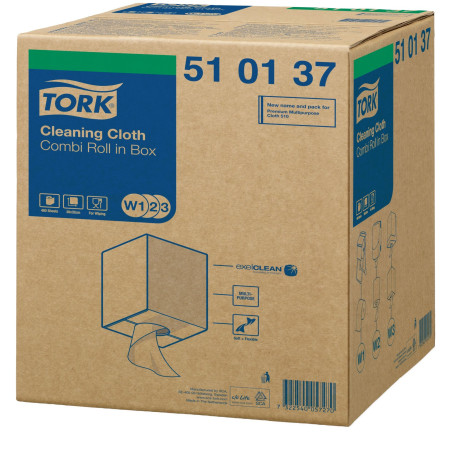 Tork Panno Bobina per Pulizia ExelClean 400 Strappi