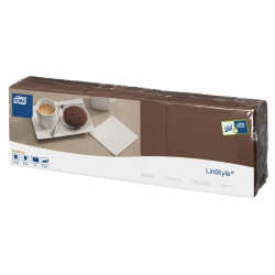 Tovaglioli Tork Linstyle Cocktail Napkins -Marrone